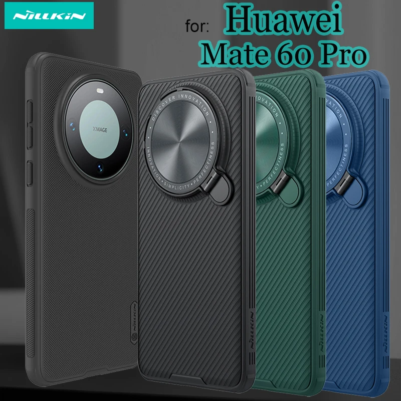Huawei Mate 60 Pro Plus Esetben Nillkin Dia Kamera Védelem Objektív Adatvédelmi Matt Pajzs Nehéz PC-Fedezze Huawei Mate60 Pro Táska