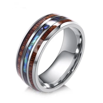 2023 8 mm-es Divat erezetű, Férfi Gyűrűk Évfordulóján Ajándék Vintage Stainelss Acél Gyűrű a Férfiak Ékszerek, Kiegészítők