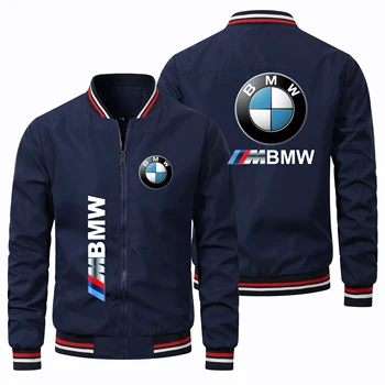 2023 Divatos BMW Motoros Kabát Férfi Motoros Kabát Alkalmi Racing Team Egyéni Kabát Szabadtéri Motorsport BMW Férfi Ruházat
