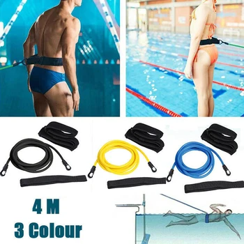 4M Állítható Úszni Képzés Ellenállás Rugalmas Öv Úszás Fejt Biztonsági Úszás Öv Úszni, Heveder, Rugalmas Kötél Zenekar