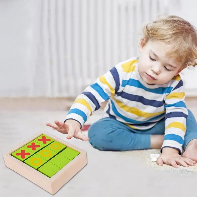 Fából Készült Puzzle, Szín, Forma Puzzle Kocka Puzzle Tanulás Montessori Játékok, Interaktív Játékok, A Szem-Kéz Koordináció