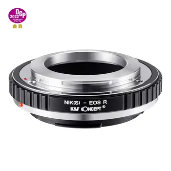 A K&F Koncepció NIK(S)-EOS R a Nikon NIK G Mount, hogy a Canon EOS RF Mount Kamera Zfc Z30 Z50 Z5 Z6II Z7II Z8 Objektív Adapter