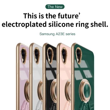 Alkalmazandó Samsung Galaxy A23-As Mobil Telefon Védőtok A23e Űrhajós Gyűrű Mágneses Szívó Galvanizáló