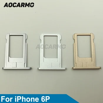 Aocarmo Sim-Kártya-tartó Tálca, Fém Nyerőgép Csere iPhone 6Plus 6P i6P Arany/Ezüst/Szürke