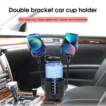 Autó Többfunkciós pohártartó Állítható Csésze Állni Napszemüveg 2DB Telefon Szervező Inni palacktartó Konzol Autó Stílus