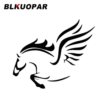 BLKUOPAR Pegasus Divatos Autó Matricák Személyiség Számítógép Szélvédő Visszapillantó Tükör Vízálló Vinyl Matrica ATV Dekoráció