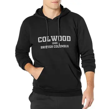Colwood British Columbia Alkalmi Férfi Kapucnis Felső Amerika Nyugati Partján Kawaii Kapucnis Téli Streetwear Kapucnis Pulcsit Túlméretezett Maximum