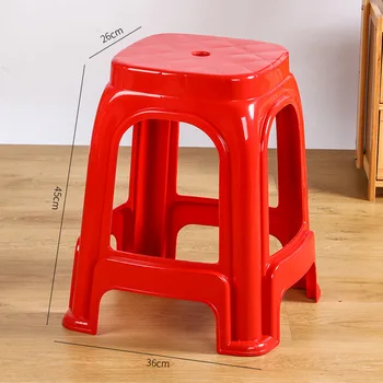 HH369 műanyag szék megvastagodott szék egyszerű kültéri konferencia ház rakható szék