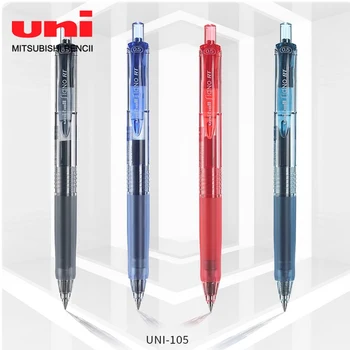 Japán UNI-ball Unisex Toll UMN105 Kattintson Akció Fekete Pen 0.5 mm-es Golyó Tipp Víz Toll Gyors Száraz Aláírás Toll, Irodai Kiegészítők