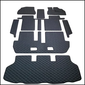 Jó minőség! Egyéni teljes körű autó szőnyeg a Jobb oldali meghajtó Toyota Voxy R80 2022-2014 7 8 ülések tartós, vízálló, szőnyegek