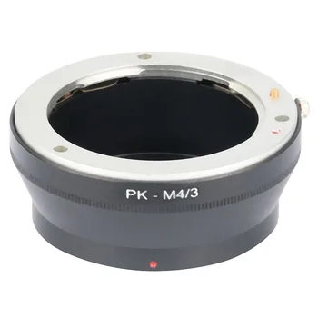 Pk-M4/3 Adapter Gyűrű Pentax Pk Objektív Mikro 4/3 M43 Fényképezőgép Az Olympus Om-D E-M5 E-Pm2 E-Pl5 Gx1 Gx7 Gf5 G3 G5