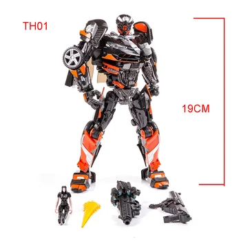 Transzformációs Játékok La Hire TH01 Mennydörgés DX9 K3 Rodimus Hot Rod Lélek akciófigura Deformáció Robot Autó Alufelni Anime Modell Ajándékok
