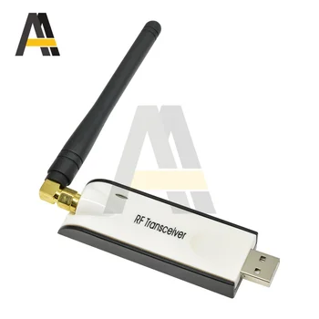 USB-s Vezeték nélküli 433Mhz CC1101 RF Adó-vevő Modul 10mW USB-UART MAX232 RS232 Alacsony fogyasztású Transzparens Adatátvitel